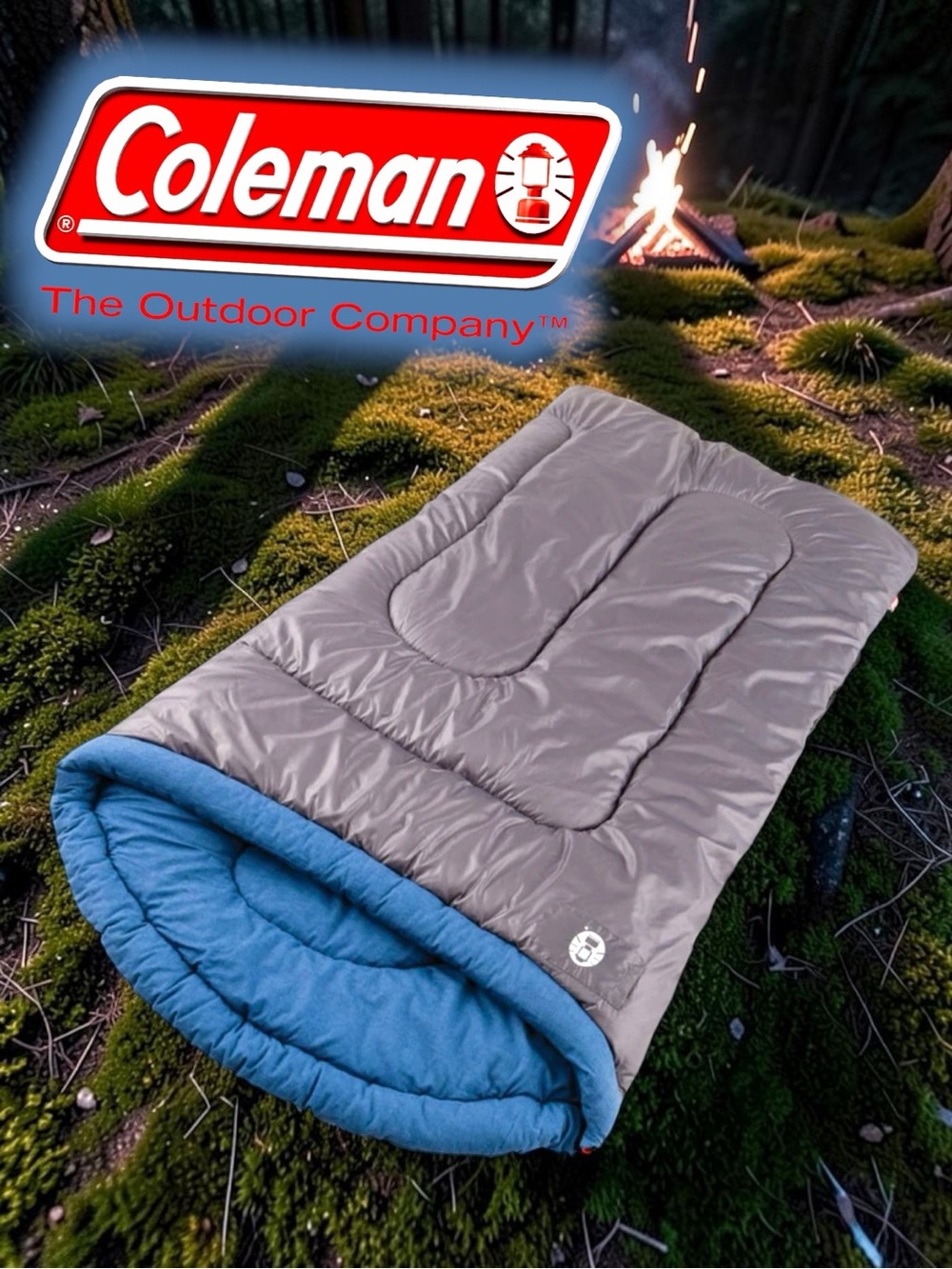 🌲 Coleman Classic Warm Weather Sleeping Bag (Style #2000004453) 🌲
